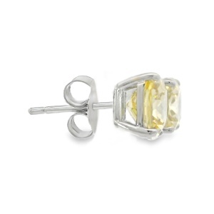 Cercei Argint cu sistem de inchidere cu surub Cubic Zirconia Violaine - Img 2