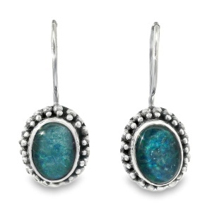 Cercei Argint cu tortita clasica si inchidere realizati manual Opal Australian Ningrum