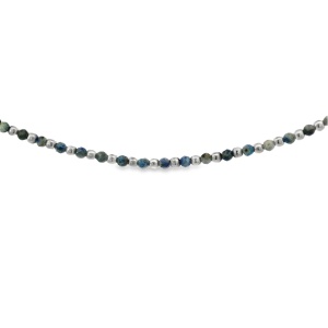 Colier Argint Turquoise Multicolor Rosnai - Img 3