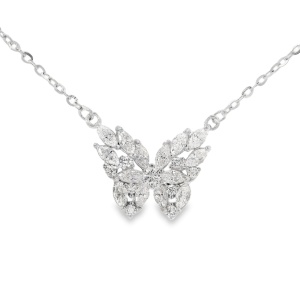 Colier Argint Zirconia Genevive