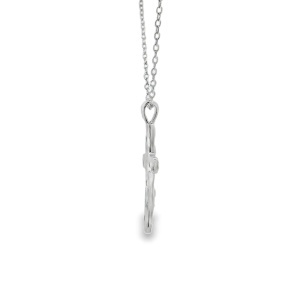 Colier Cruce Argint Zirconia Esther - Img 2