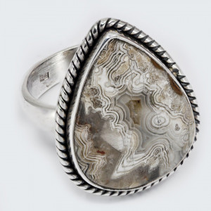 Inel Argint Crazy Lace Agate Twaf - Img 2