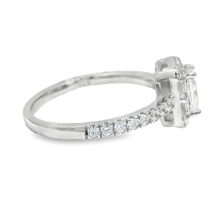 Inel Argint Cubic Zirconia Olive - Img 2