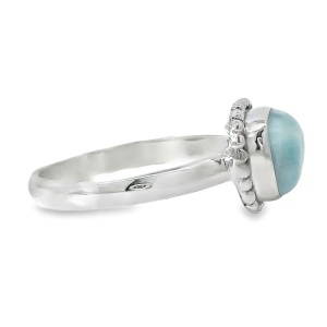 Inel Argint Larimar Kanok - Img 2