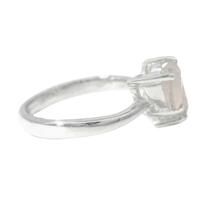 Inel Argint Quartz Roz Amritis - Img 2