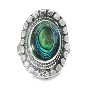 Inel Argint Sidef Abalone Ubon