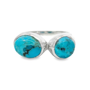 Inel Argint Turquoise American Rajani
