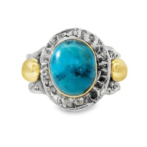 Inel Argint Turquoise Rasiki