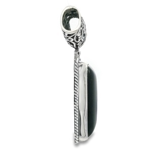 Pandantiv Argint realizat manual Onix Aiza - Img 2