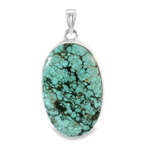 Pandantiv Argint Turquoise American Saanvi