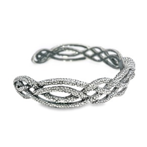 Bratara Fixa Argint Caracatita Unisex Thiri - Img 2