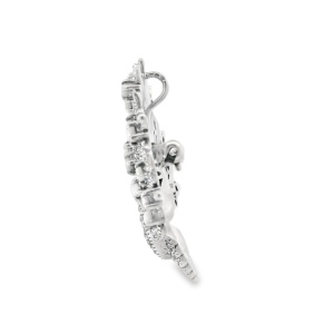 Brosa Argint cu Marcasite Louise - Img 3