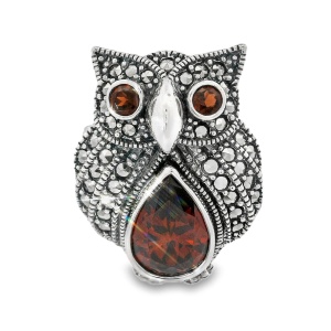 Brosa-Pandantiv Argint Marcasite Alair