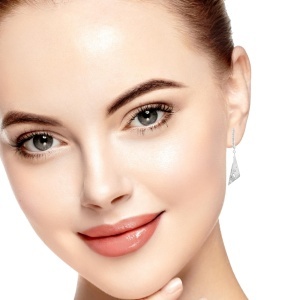Cercei Argint cu inchidere englezeasca Zirconia Renee - Img 3