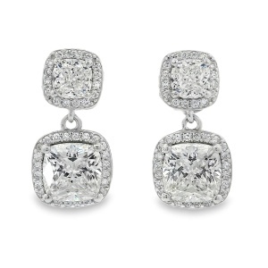 Cercei Argint cu sistem de inchidere cu surub Cubic Zirconia Zaza