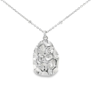 Colier Argint Zirconia Rosalie