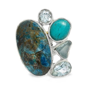 Inel Argint Chrysocolla Urvashi