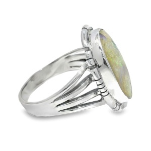 Inel Argint Opal Etiopian Samaira - Img 2
