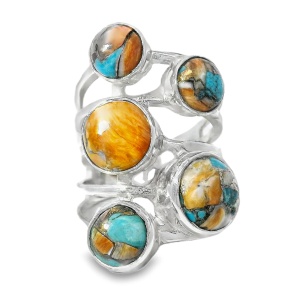 Inel Argint Turquoise Oyster Kalyani