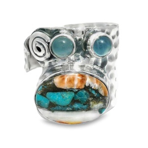Inel Argint Turquoise Oyster Orja