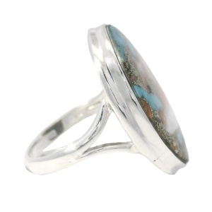 Inel Argint Turquoise Oyster Satyen - Img 2