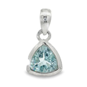 Pandantiv Argint Topaz Albastru Arini