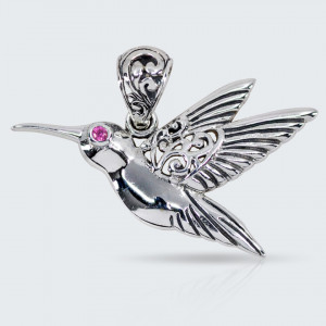 Pandantiv Colibri Red