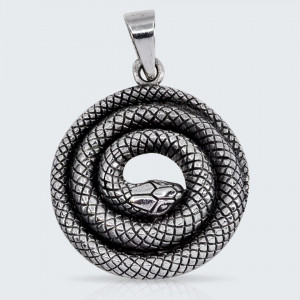 Pandantiv snake spirala