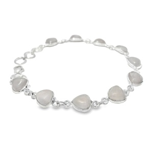 Bratara Argint Quartz Roz Chata - Img 2