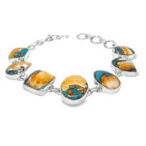 Bratara Argint Turquoise Oyster Jayal