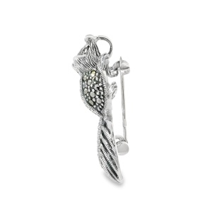 Brosa Argint cu Marcasite Eugenie - Img 2