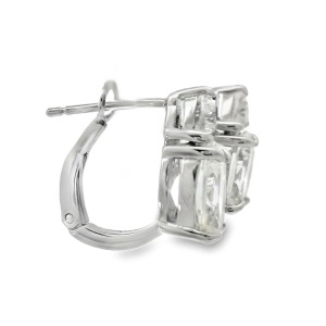 Cercei Argint cu sistem de inchidere tip Omega Cubic Zirconia Yolande - Img 2