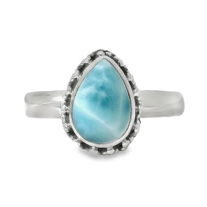 Inel Argint Larimar Janya