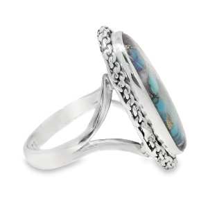 Inel Argint Turquoise Oyster Eshal - Img 2