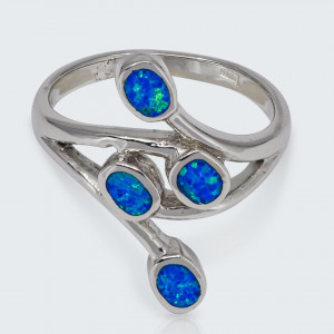 Inel Opal Dots