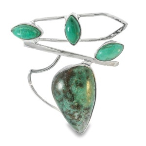 Pandantiv Argint Chrysocolla Upeksha