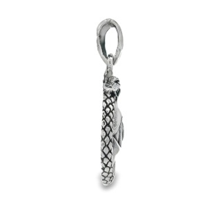 Pandantiv Argint Unisex Ouroboros Eye - Img 2