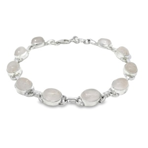 Bratara Argint Quartz Roz Churi