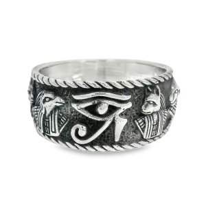 Inel Argint Ochiul lui Horus