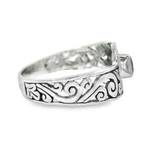 Inel Argint realizat manual Peridot Tukiyem - Img 2