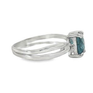 Inel Argint Topaz Albastru Rachanee - Img 2