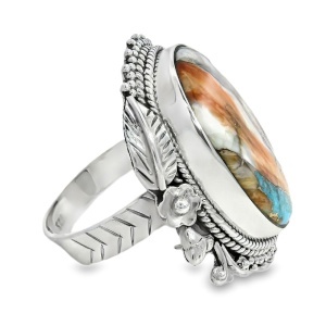 Inel Argint Turquoise Oyster Cheta - Img 2