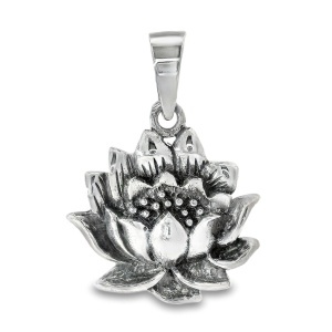 Pandantiv Argint Unisex Blooming Lotus