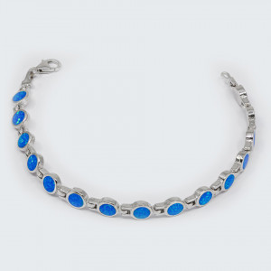 Bratara Argint Opal Penden