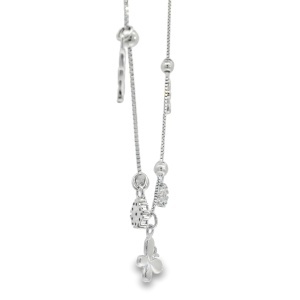 Bratara de picior Argint Cubic Zirconia Romy - Img 2