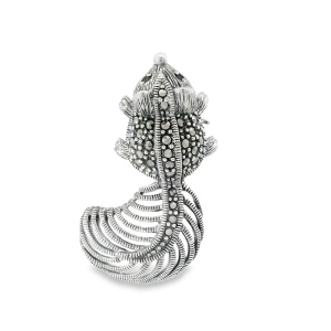 Brosa Argint cu Marcasite Eugenie