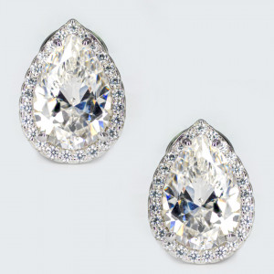 Cercei Argint Zirconia Margaux