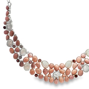 Colier Argint Opal Peruvian Roz Shivanyaa - Img 3