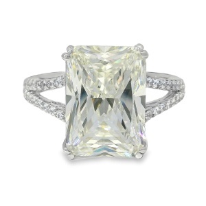 Inel Argint Cubic Zirconia Alb Cald Lucia