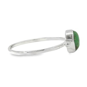 Inel Argint Green Copper Turquoise Nalin - Img 2